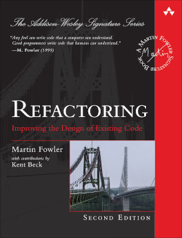 Refactoring book cover